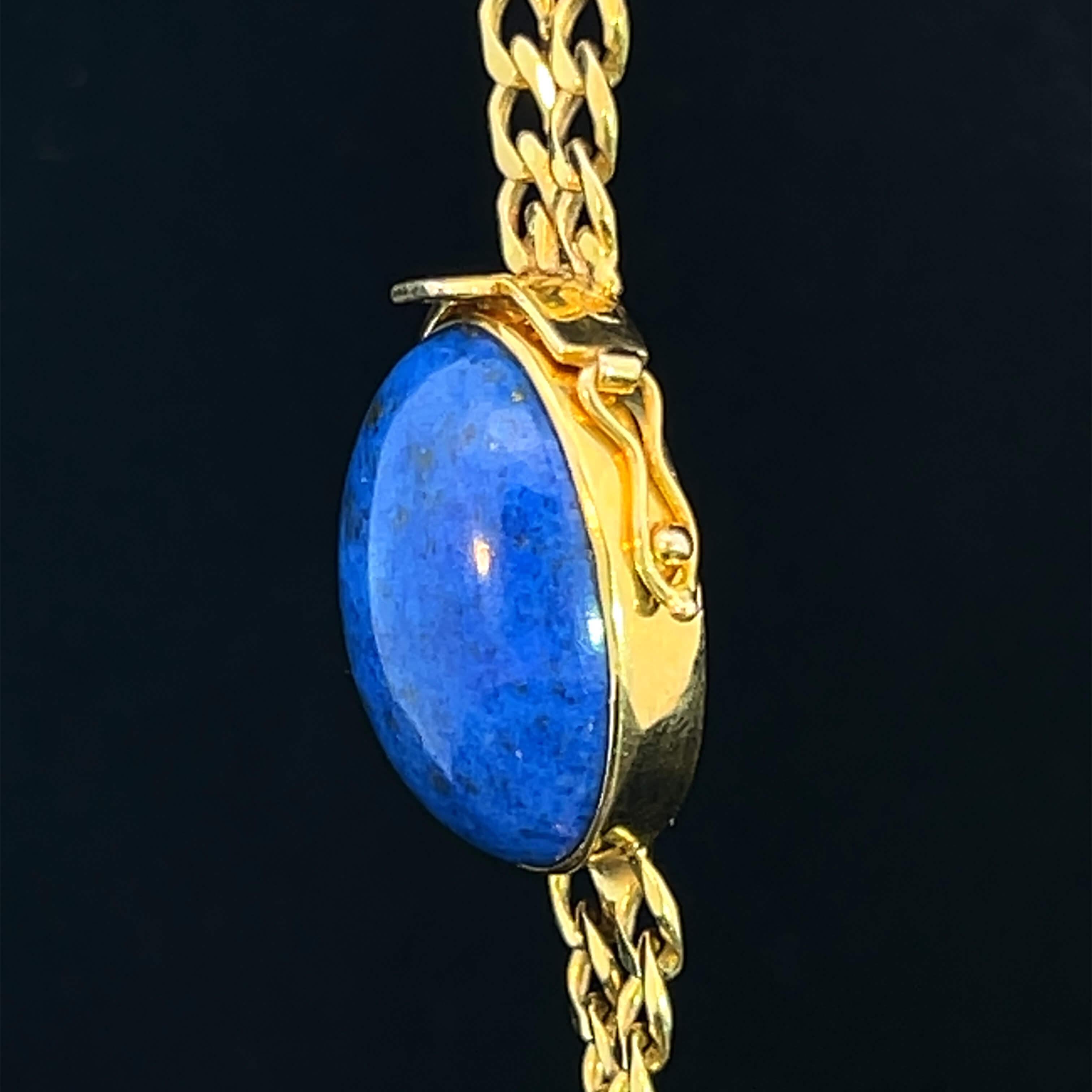 Collana in Lapislazzuli, circa anni '80 in vendita 1