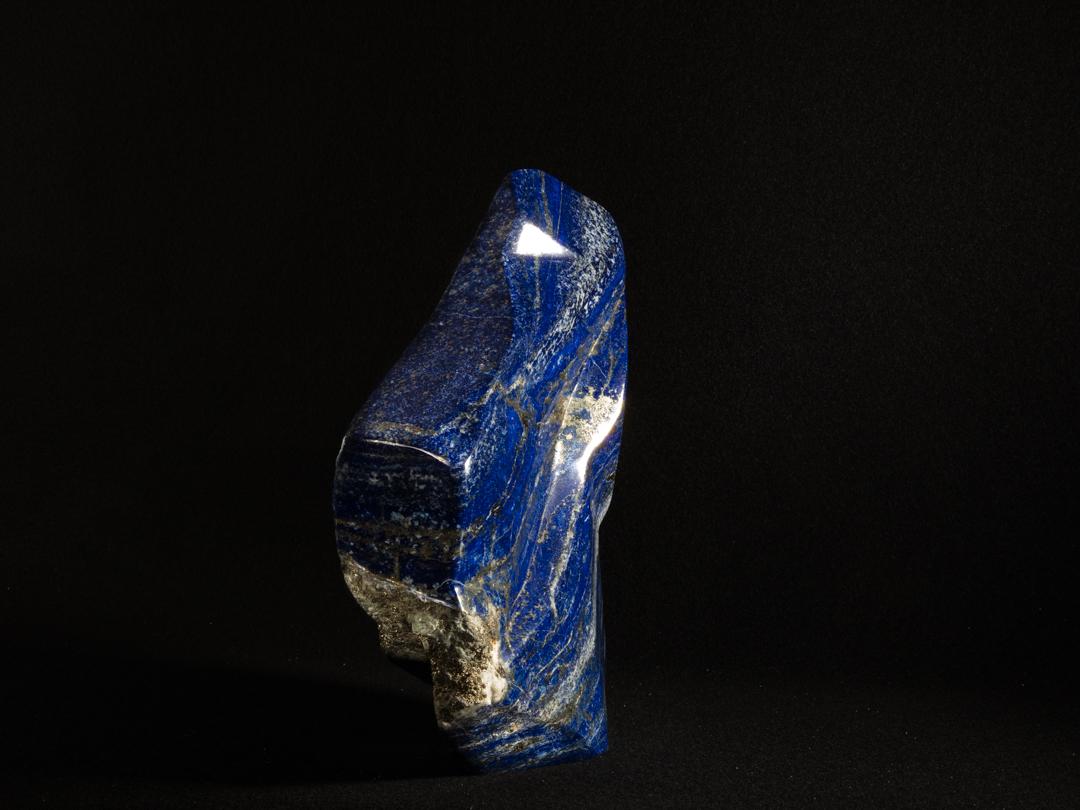 lapis lazuli with pyrite