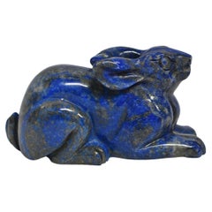 Lapis Lazuli Rabbit Paperweight