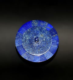 Boîte ronde lapis-lazuli