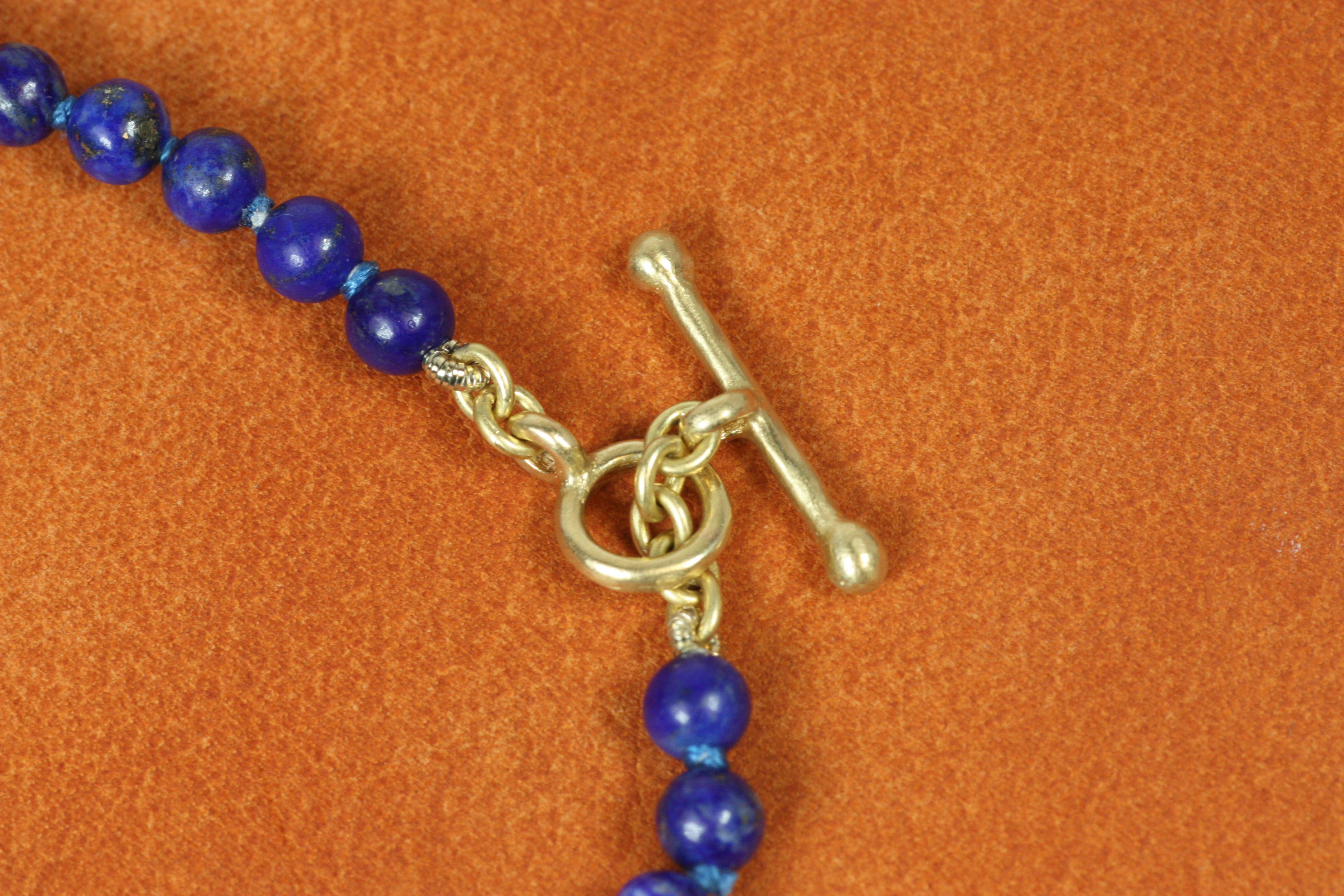 Collana di Lapislazzuli Scarabeo 16