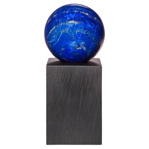 Lapis lazuli sphere For Sale