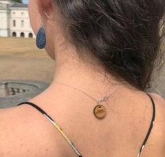 Pendientes de gota de plata de ley lapislázuli  por nlanlaVictory