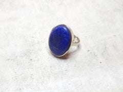 Lapis Lazuli Sterling Silver Ring
