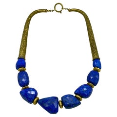 Collana con pietra di Lapislazzuli