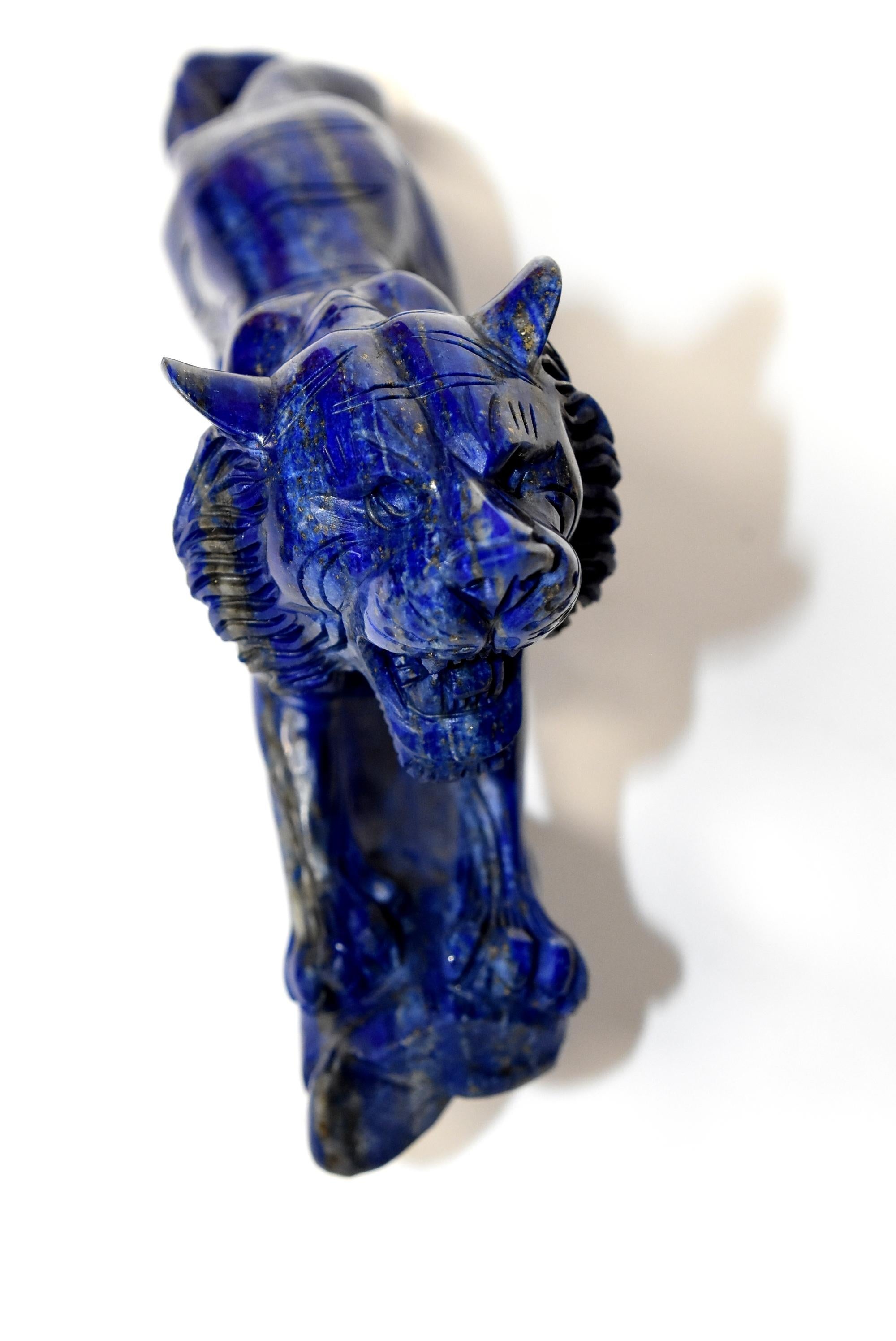 Natural Lapis Lazuli Tiger   13