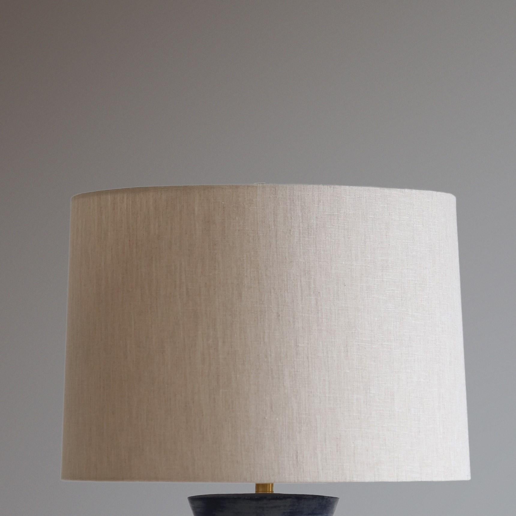 Post-Modern Lapis Linus Table Lamp by  Danny Kaplan Studio For Sale