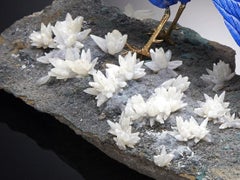 Lapis Peacock Carving Idar-Oberstein Germany Eberhard Bank