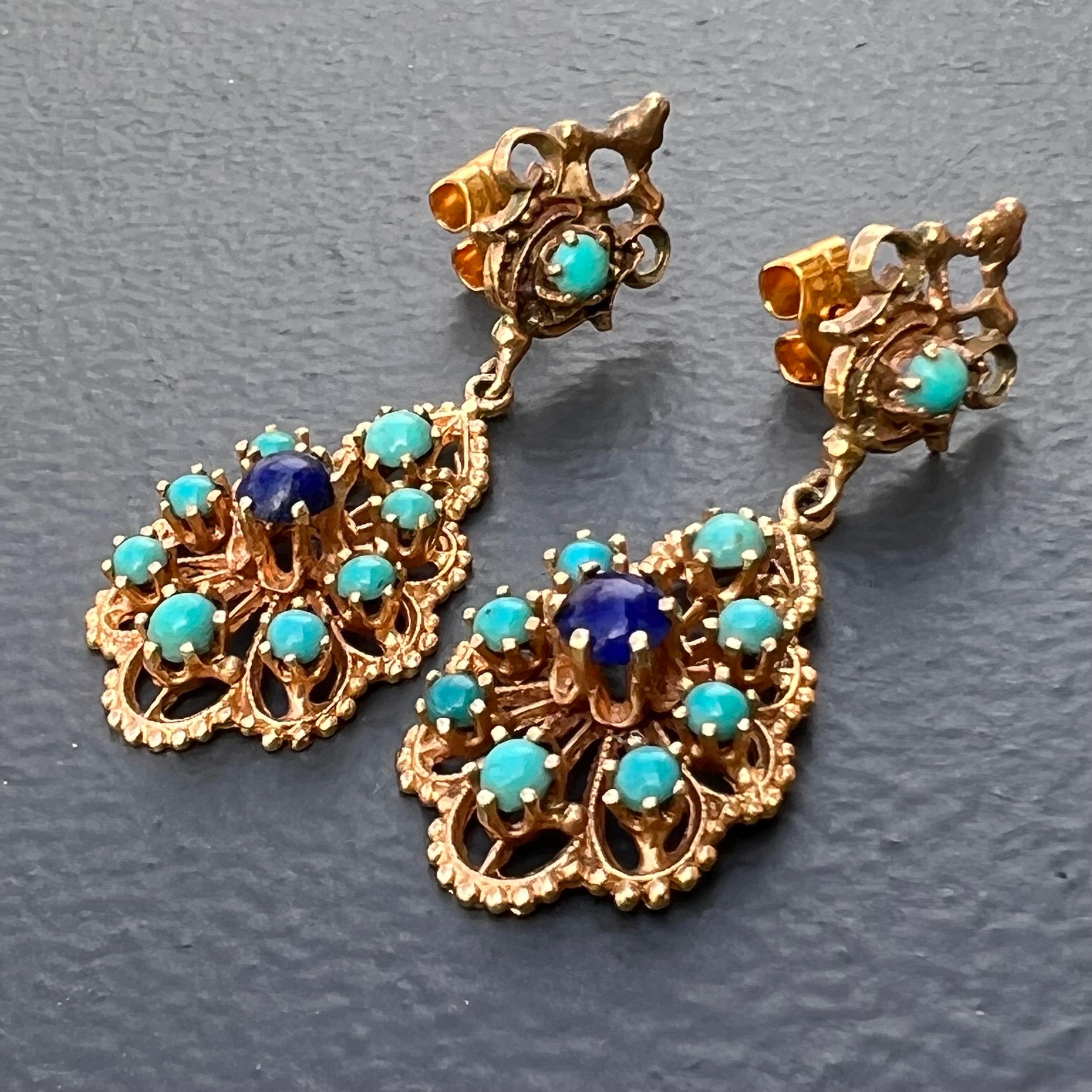persian earrings