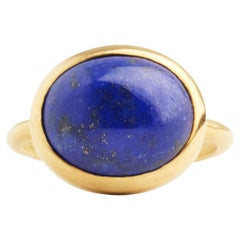 Lapis Pinky Ring