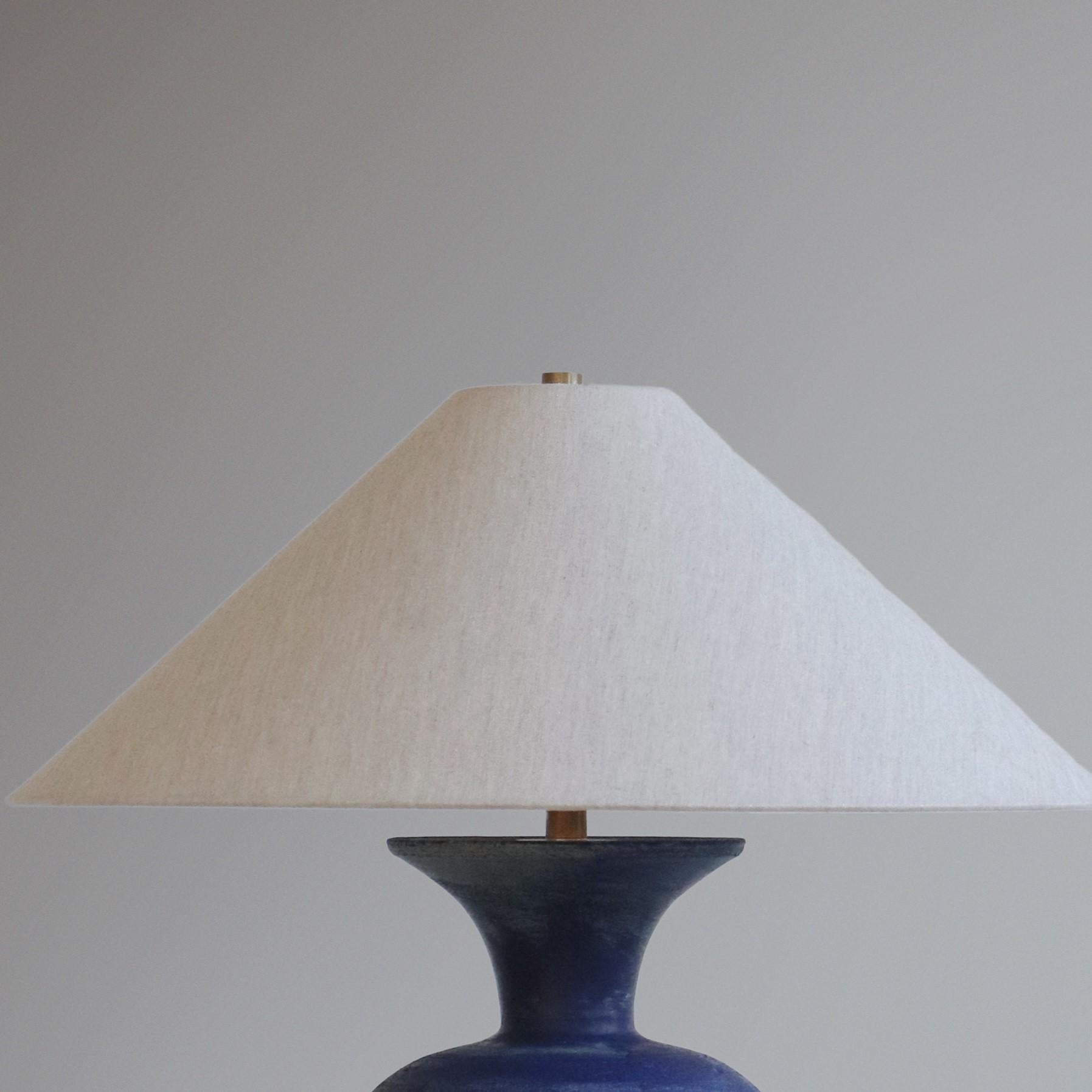 Post-Modern Lapis Rhodes Table Lamp by  Danny Kaplan Studio For Sale