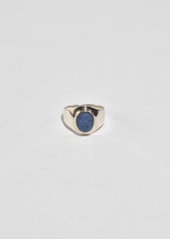 Lapis Signet Ring