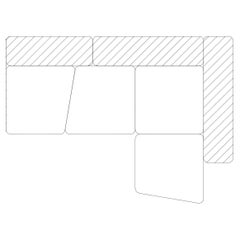 LAPIS Sofa model E002, custom