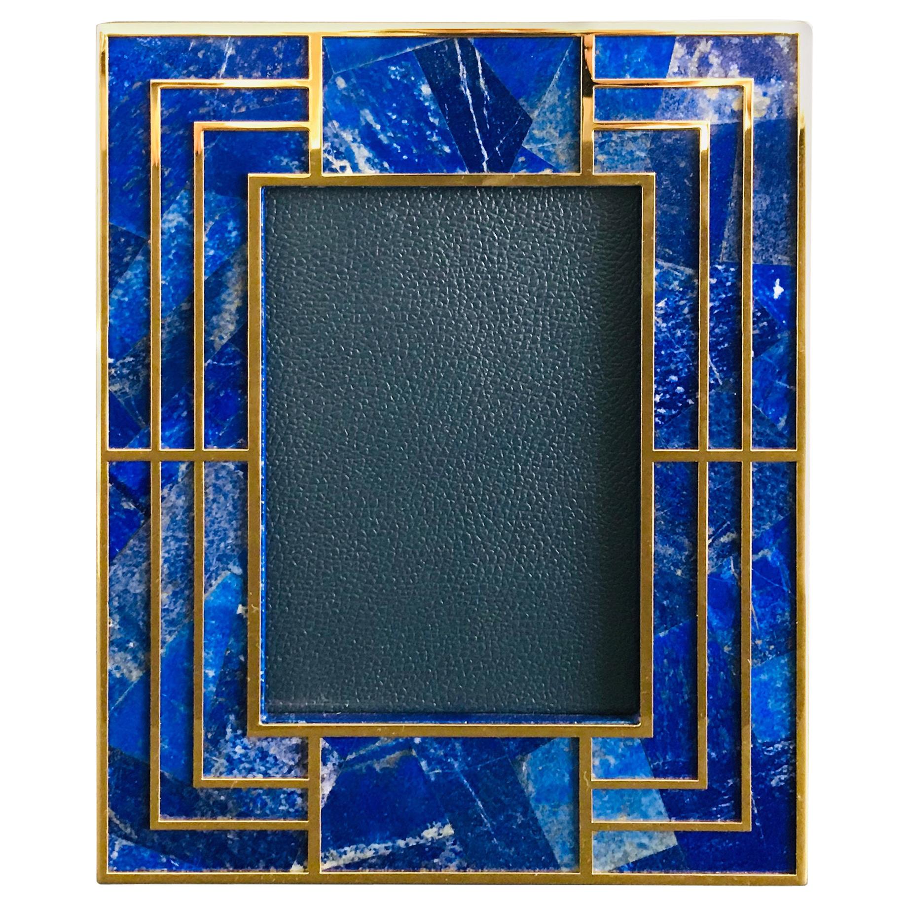 Lapis Lazuli Photo Frame by Fabio Ltd