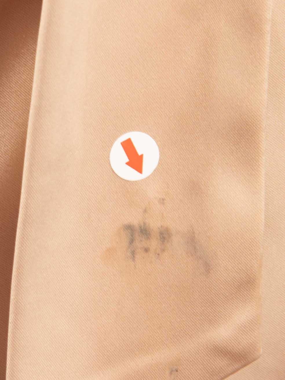 Pantalon ceinturé beige Lapointe taille XS en vente 3