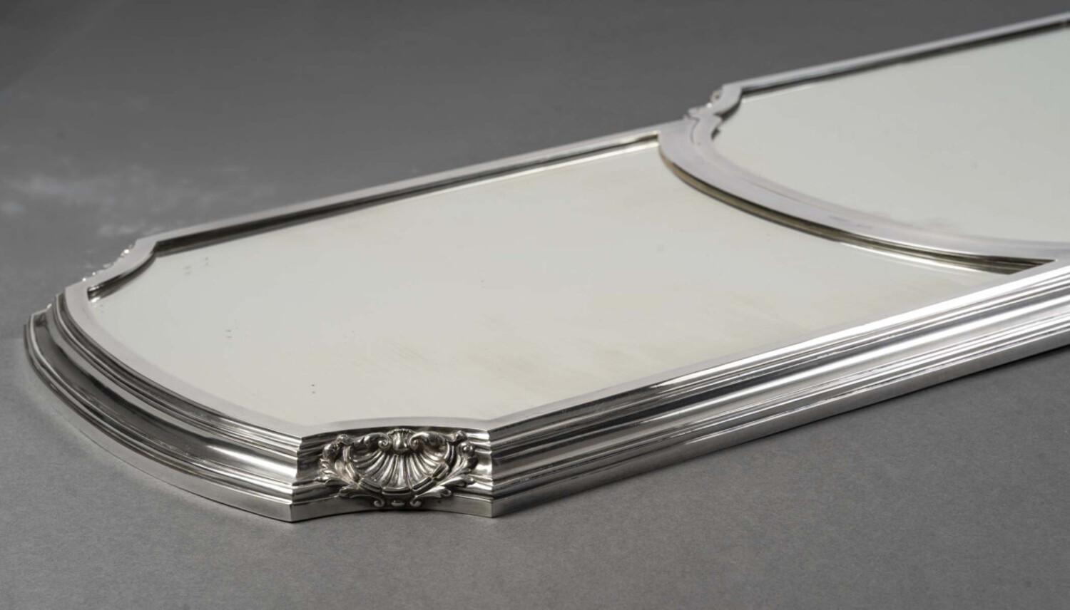 20th Century LAPPARRA Three-part mirror table centrepiece Period XX circa 1930/40 For Sale
