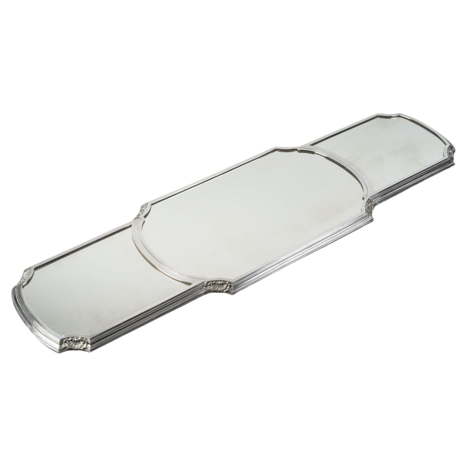 LAPPARRA Three-part mirror table centrepiece Period XX circa 1930/40 For Sale