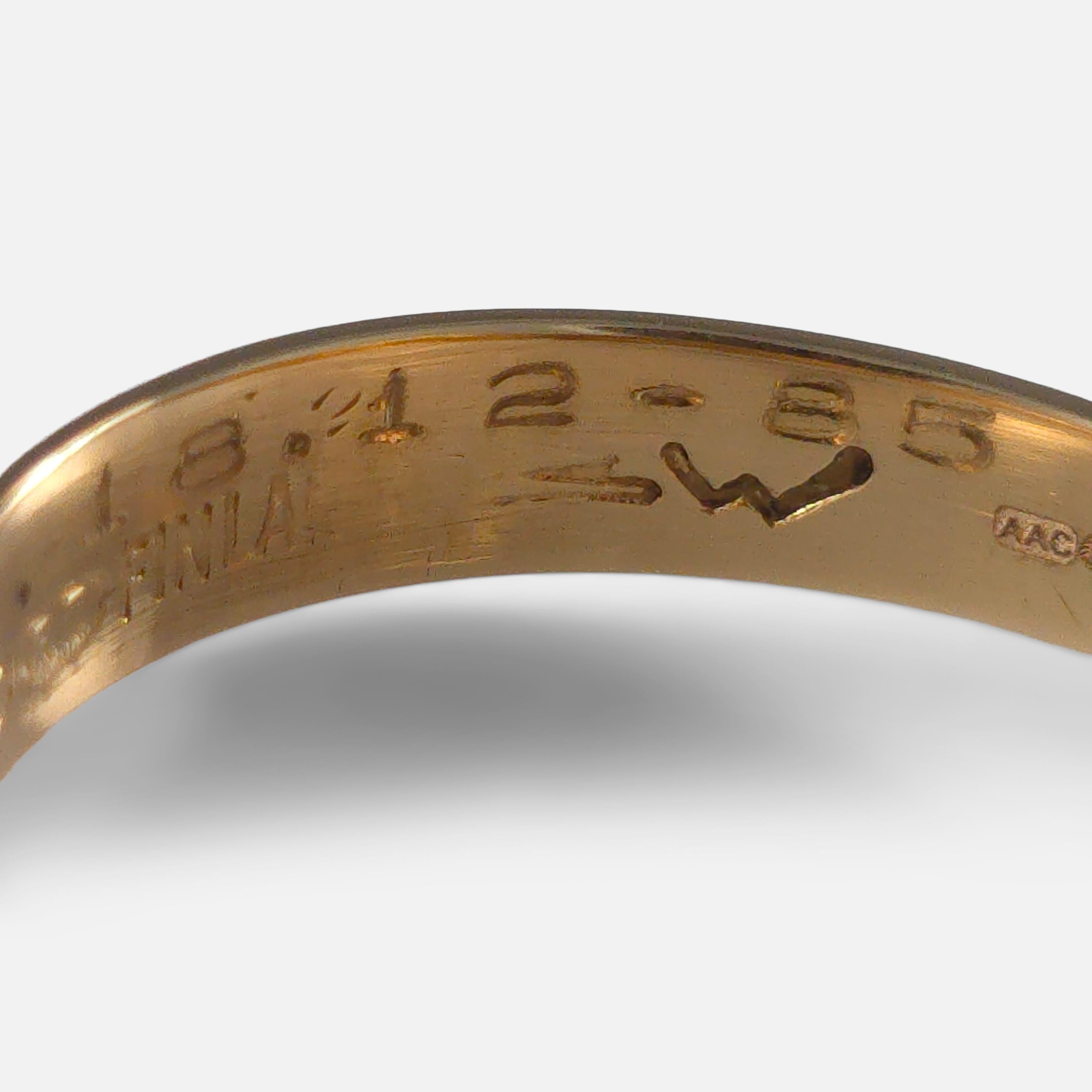 Lapponia 14ct Gold Pearl 'Lapintaika' Ring, Björn Weckström, 1970 For Sale 6