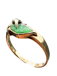 Lapponia 14K Gelbgold Ring mit Smaragd