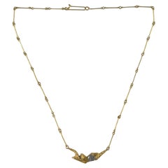 Lapponia 18ct Gold Necklace, Björn Weckström, 1987