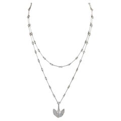 Lapponia Chain with Pendant "Anchor", 925/000 Silver