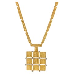 Collana con diamanti e oro 18 carati Lapponia, 2009