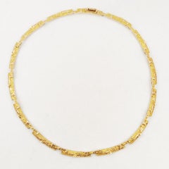 lapponia gold necklace 14k gold