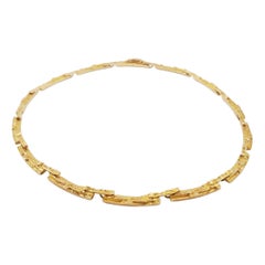 lapponia gold necklace 14k gold