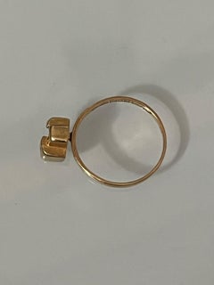 Lapponia Goldring 18k signiert BW
