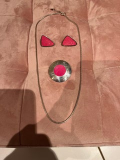 Collar y pendientes Lapponia plata de ley