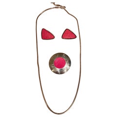 Collar y pendientes Lapponia plata de ley