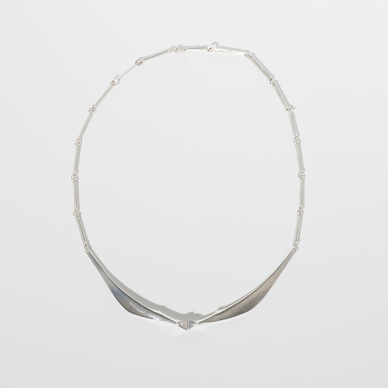 Women's or Men's Lapponia silver necklace made 1986
