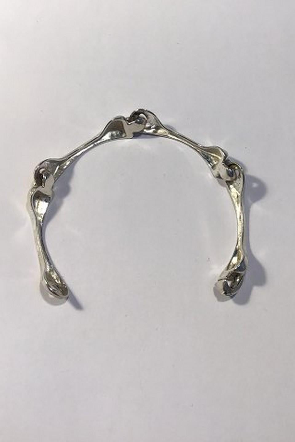 Modern Lapponia Sterling Silver Bracelet