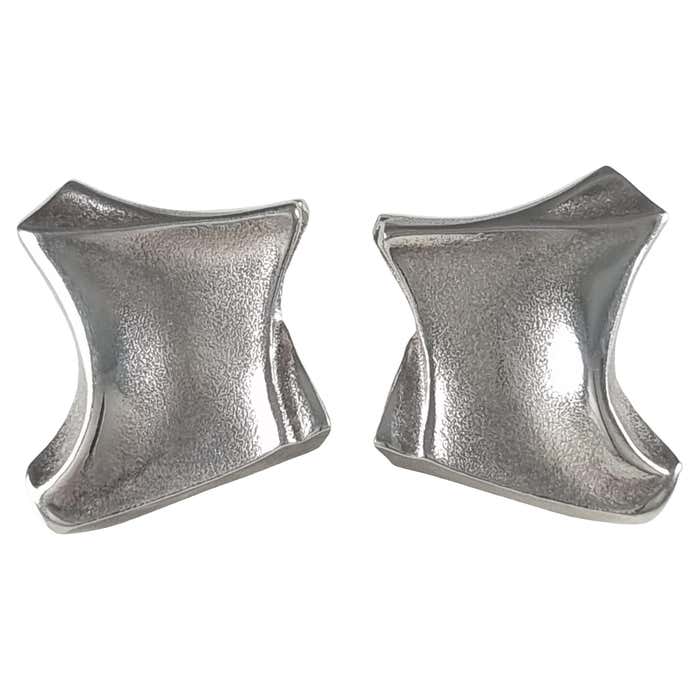 Lapponia Sterling Silver Earrings Designed by Björn Weckström For Sale ...