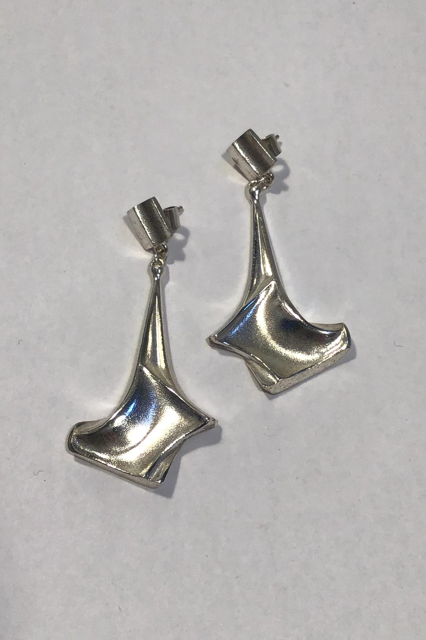 lapponia silver earrings