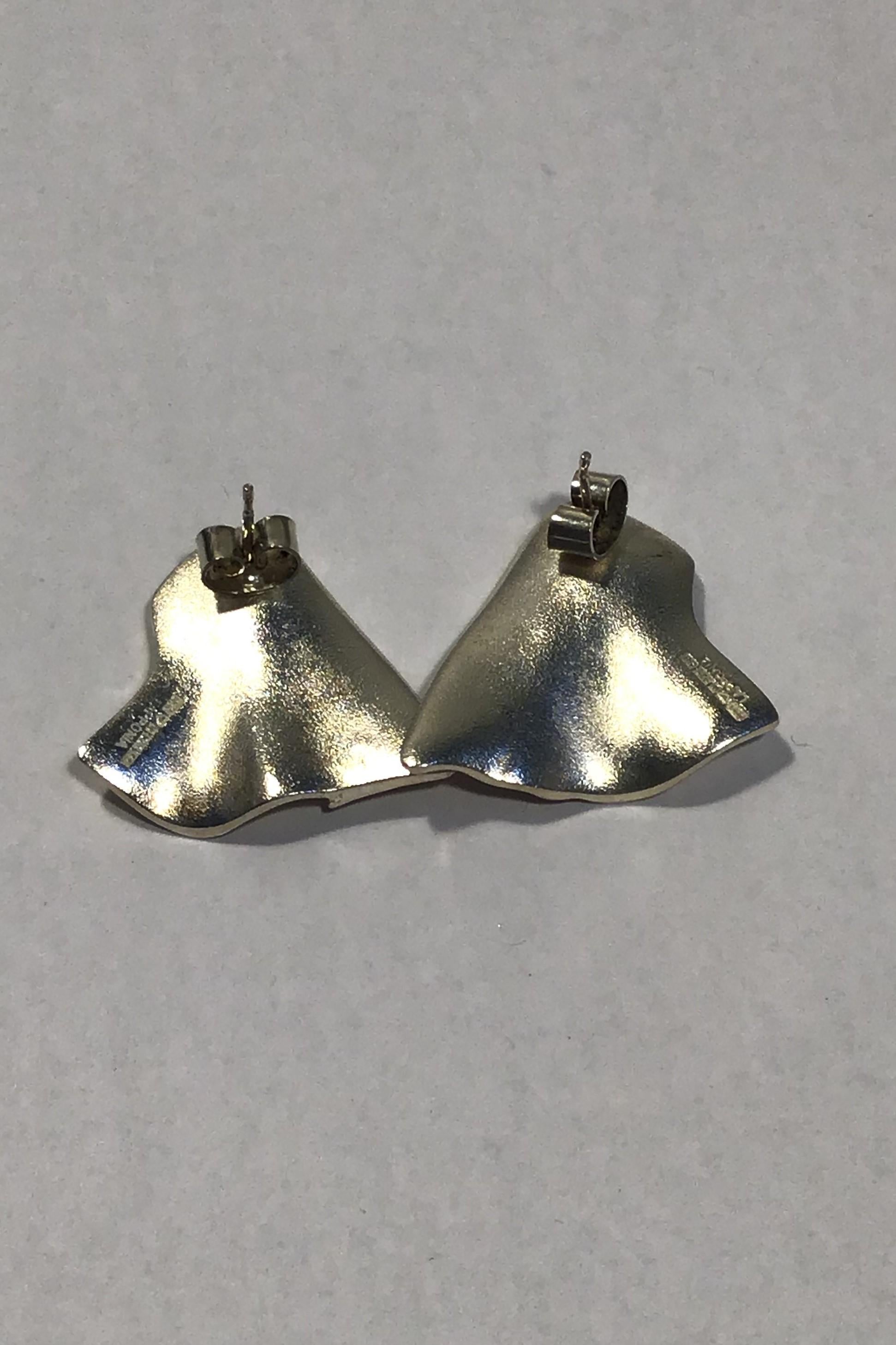 lapponia silver earrings