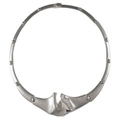 Lapponia Sterling Silver Necklace designed by Björn Weckström