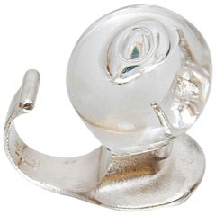 Lapponia Sterling Silver "The Man In Cosmos" Ring by Björn Weckström