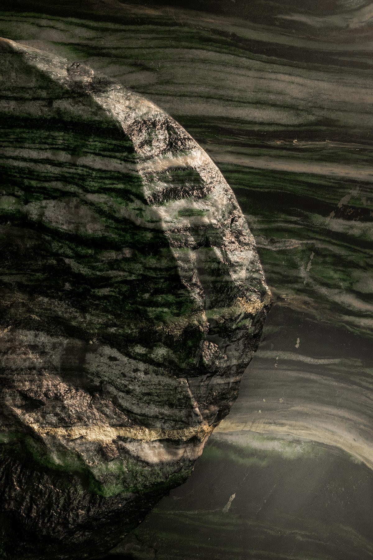 XXIe siècle et contemporain Table de salle à manger en marbre Lapponio en vente