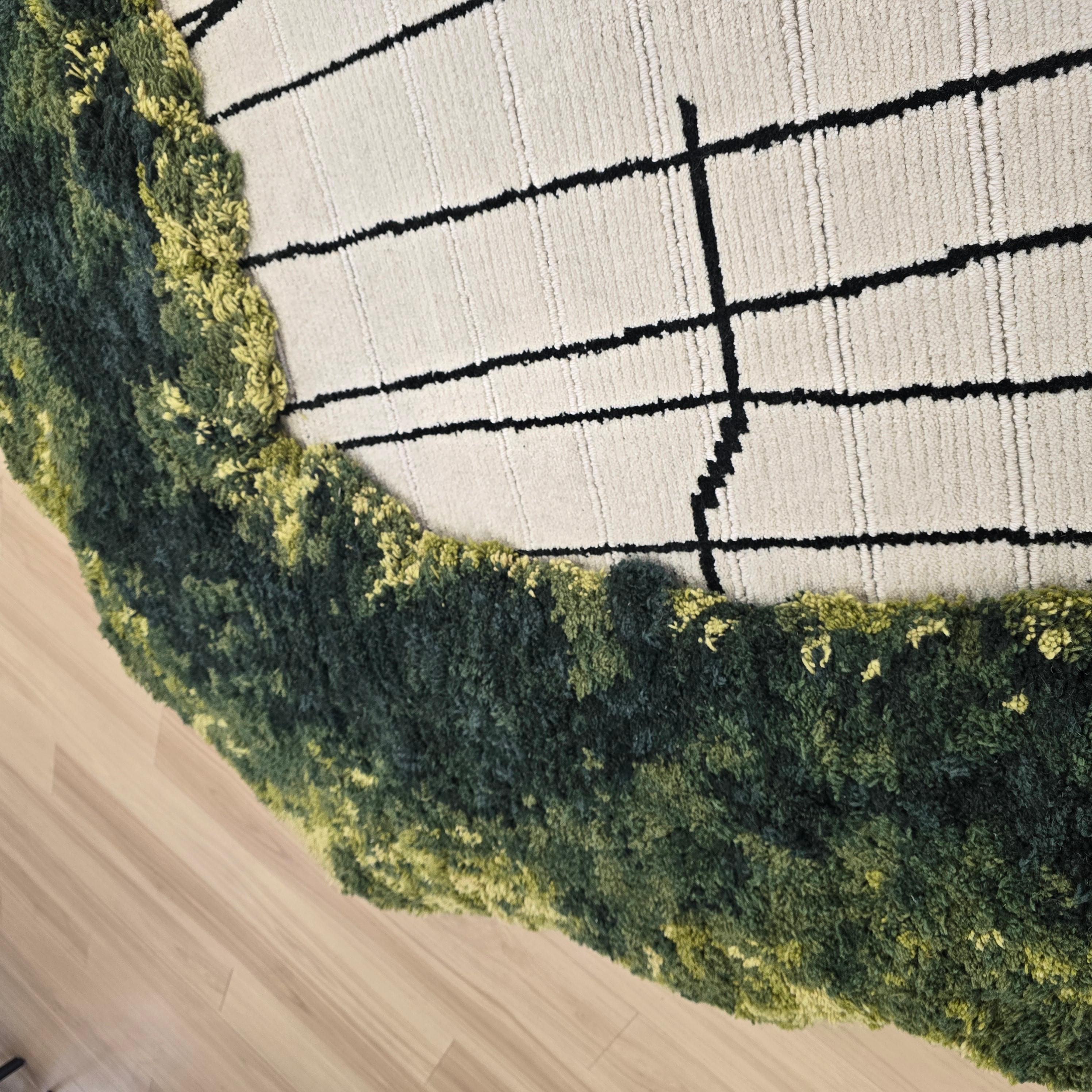 Lapse 3 tapis super hauts de Duccio Maria Gambi de cc-tapis en vente 2