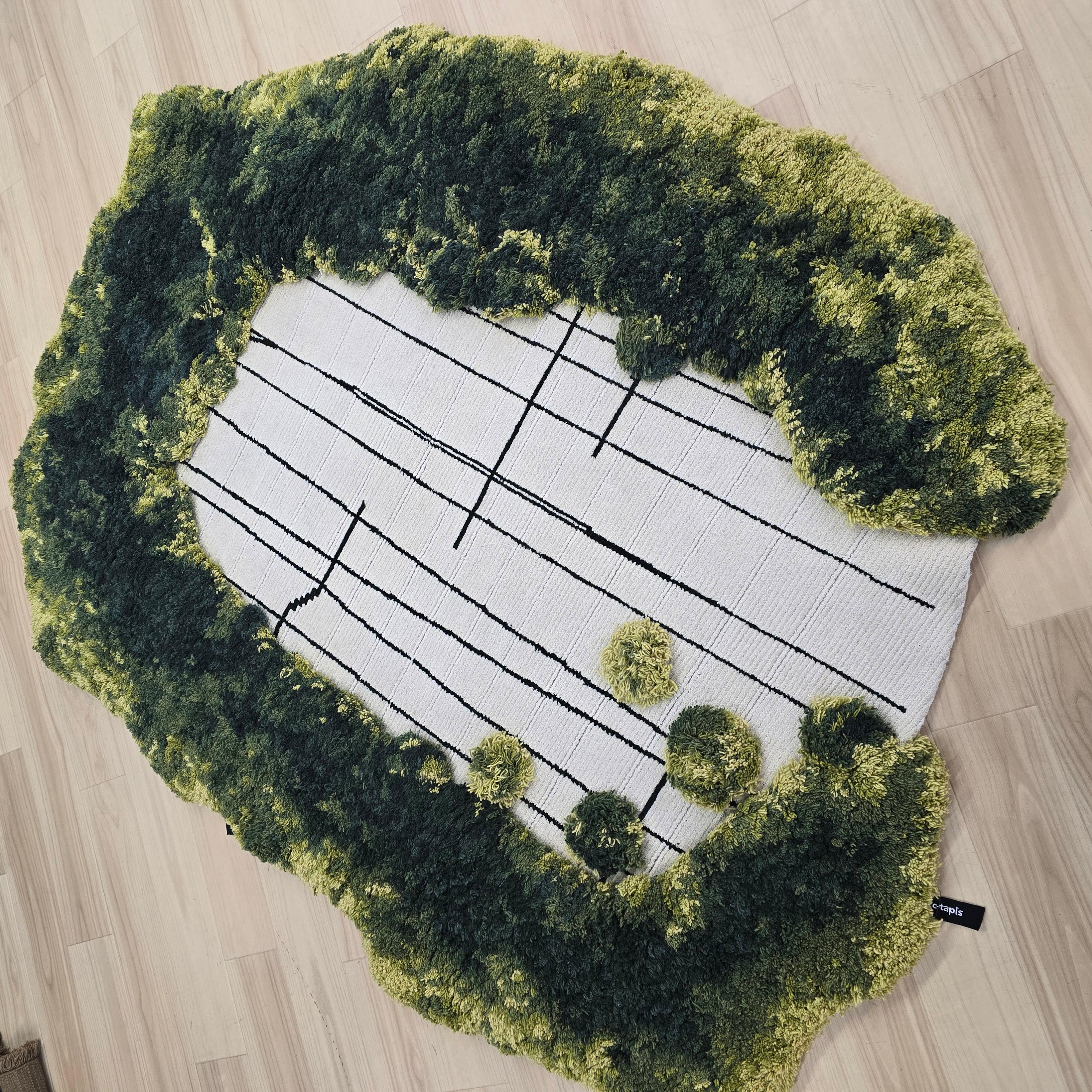 XXIe siècle et contemporain Lapse 3 tapis super hauts de Duccio Maria Gambi de cc-tapis en vente