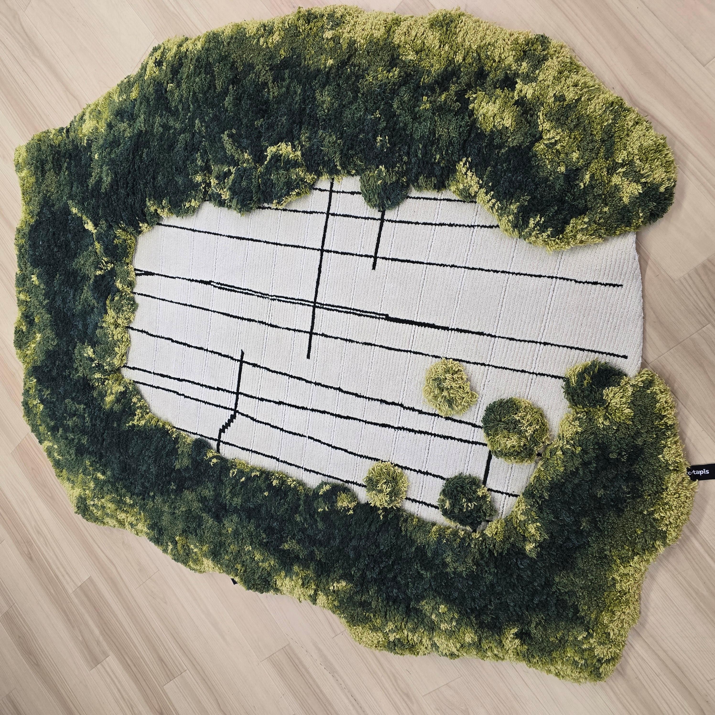 Laine Lapse 3 tapis super hauts de Duccio Maria Gambi de cc-tapis en vente