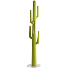 Lapsus Clothes Rack in Lacquered Acid Green Polyethylene by Eddy Antonello & Alb