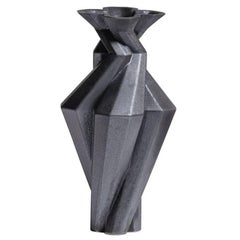 Fortress Spire Vase in Iron Ceramic by Lara Bohinc, In Stock