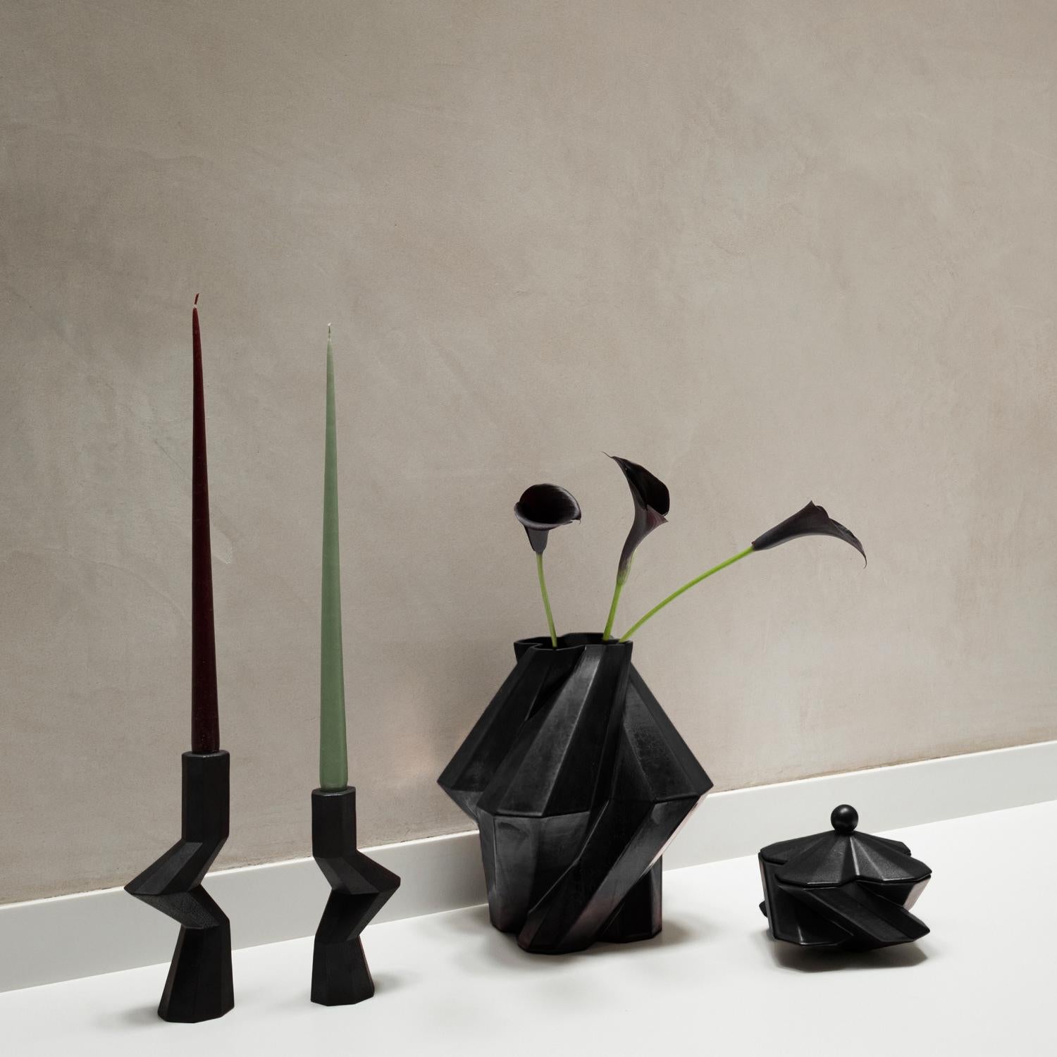 Lara Bohinc, Fortress Treasury Box, Iron Ceramic, in Stock In New Condition In Holland, AMSTERDAM