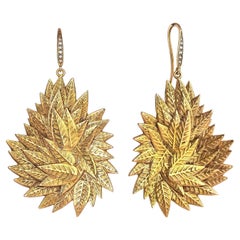 Lara gold earrings