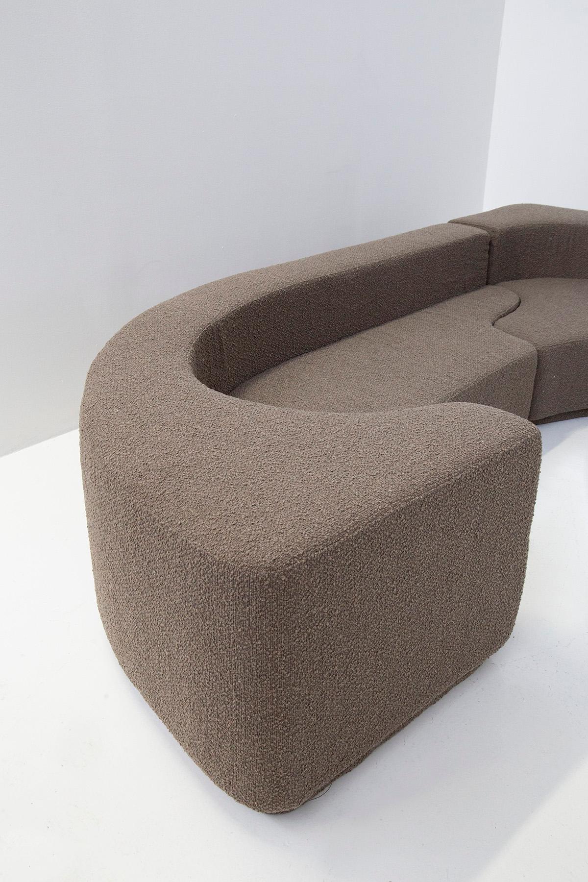 Italian Lara Model Sofa by Roberto Pamio and Renato Toso for Stilwood