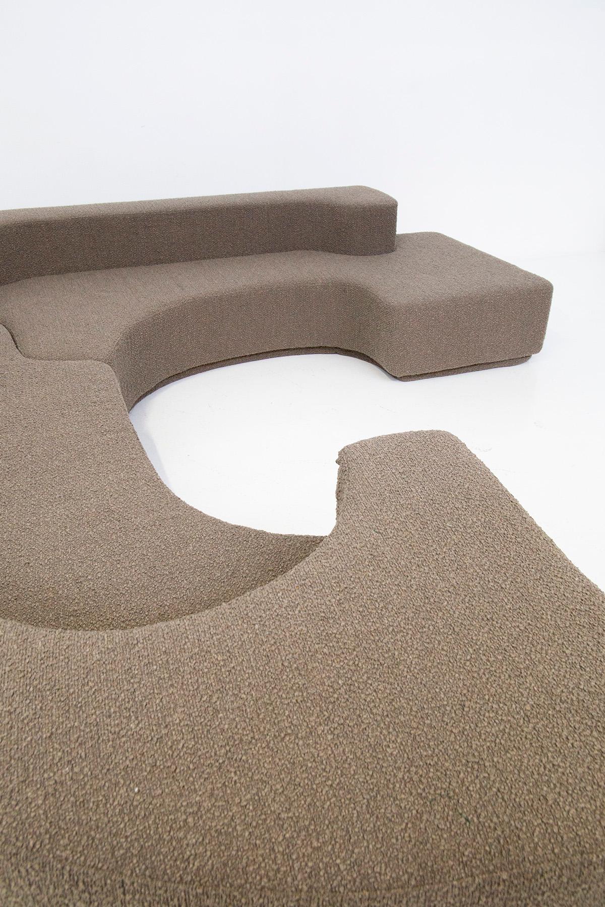Mid-20th Century Lara Model Sofa by Roberto Pamio and Renato Toso for Stilwood
