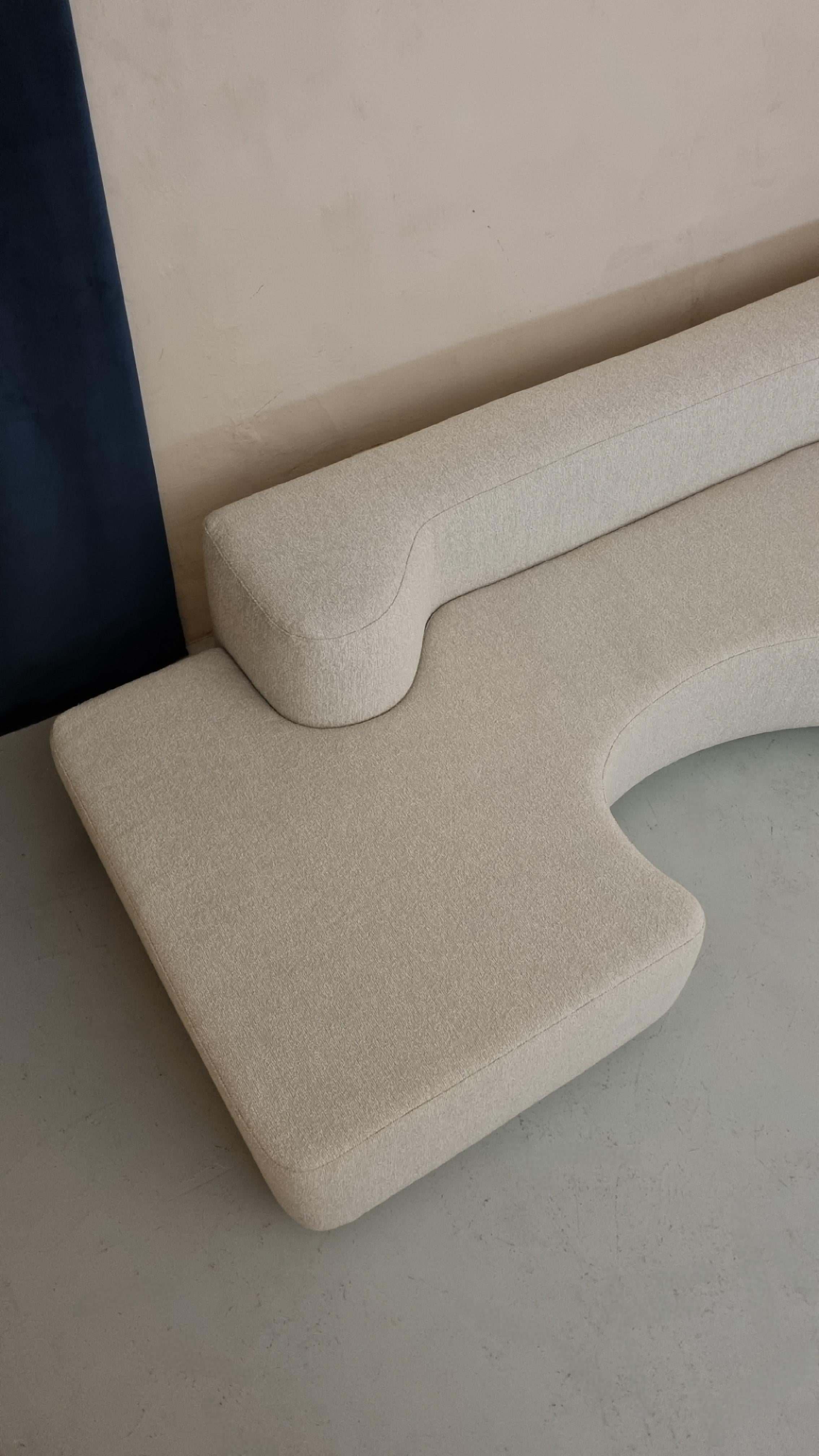 Lara modular sofa designed by Pamio, Toso and Massari  for Stilwood 1968 For Sale 6