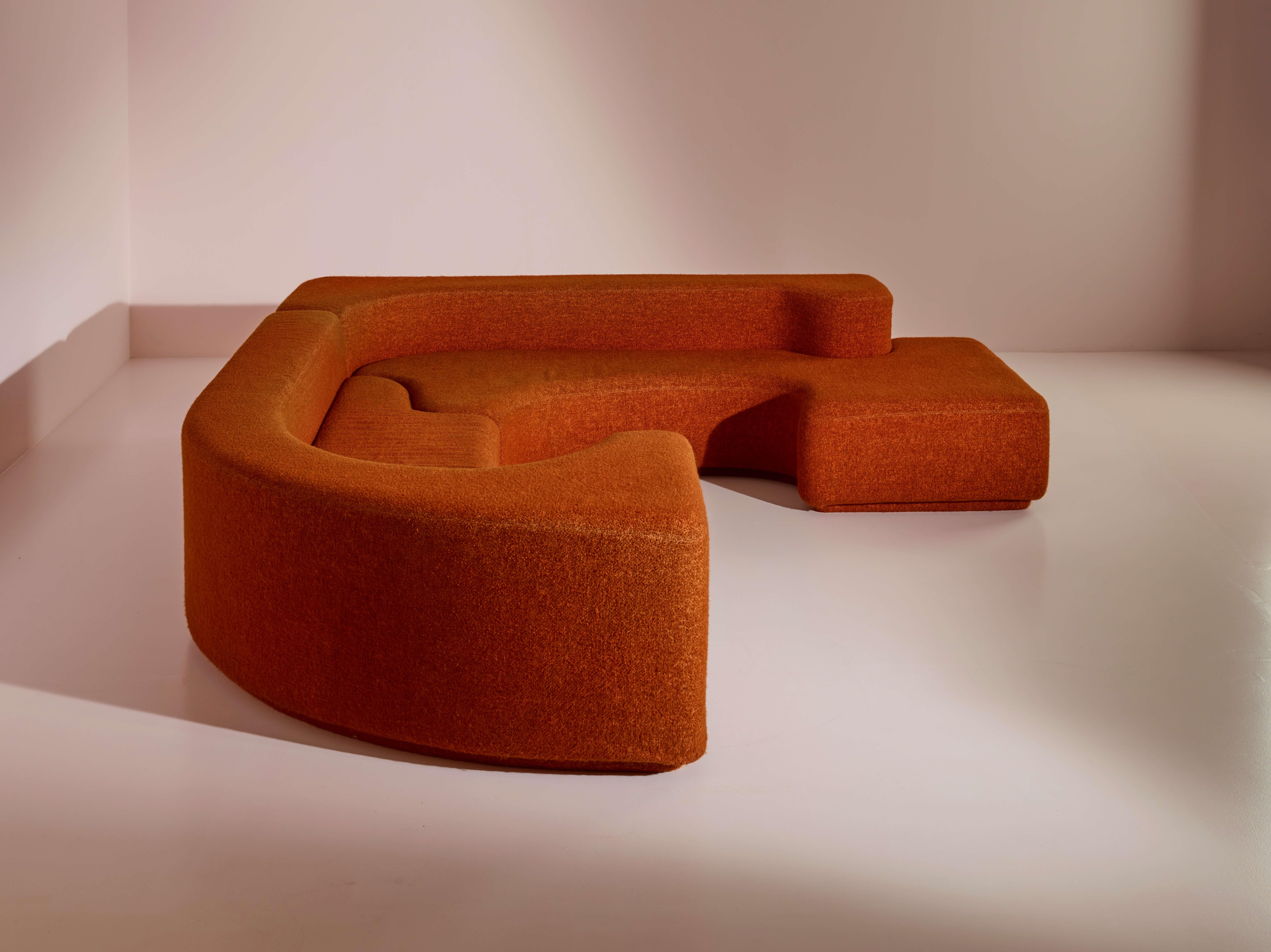 Lara Sofa by Roberto Pamio, Renato Toso e Noti Massari for Stilwood, Italy 1970s 5